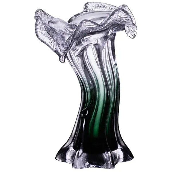Фото - Ваза Yiwu Murano 20 см зеленый (HP-9-2)